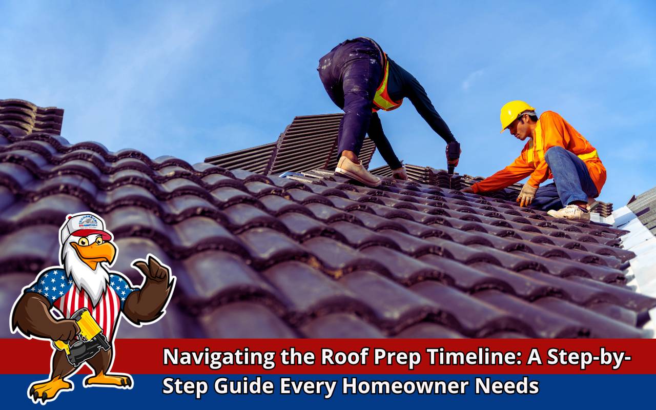 Roof inspection as part of the roof prep timeline
