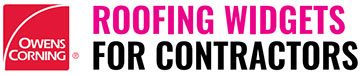 Owens Corning Roofing Widgets